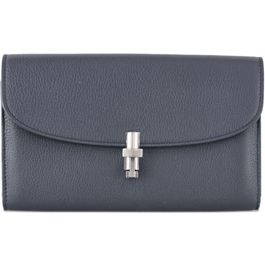 The Row portafoglio continental sofia - blu