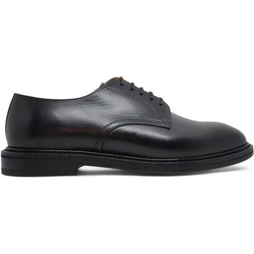 Henderson Baracco derby stringate in pelle - nero