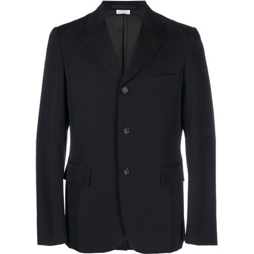 Comme des Garçons Homme Plus blazer monopetto - blu