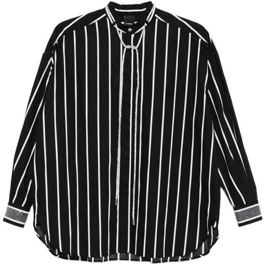 PINKO camicia a righe - nero