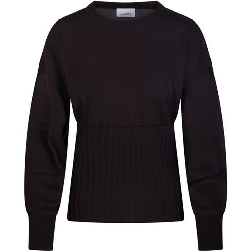 Nude maglione a coste - marrone