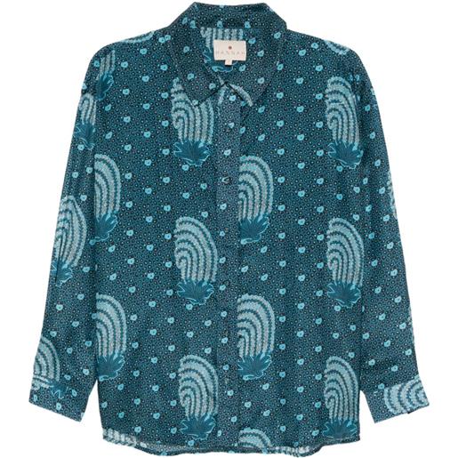 Hannah Artwear camicia stevie - blu