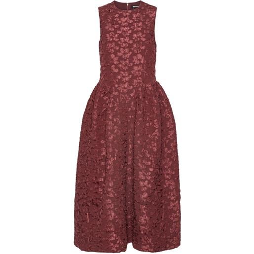ROTATE BIRGER CHRISTENSEN abito midi con decorazione - rosso