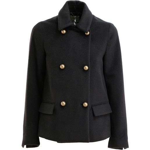 Kiltie giacca doppiopetto - nero