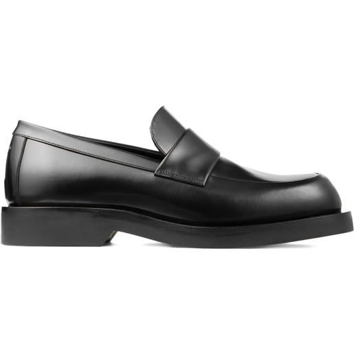 Jimmy Choo mocassini buff in pelle - nero