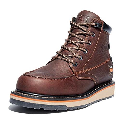 Timberland PRO stivali da lavoro industriali gridworks wp da uomo 15,2 cm, wp brown, 45 eu