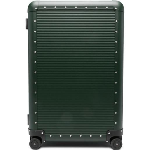 FPM Milano valigia con borchie - verde