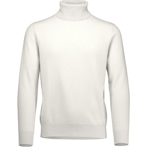 Allude maglione a collo alto - bianco