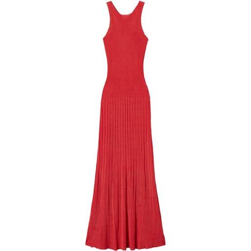 TWINSET abito in maglia - rosso