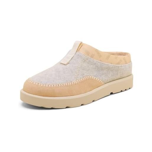 Sorel byways mule, pantofole donna, quarry, tawny buff, 36 eu