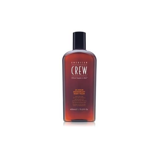 American Crew hair care & body 24hr deodorant bodywash gel doccia 450 ml