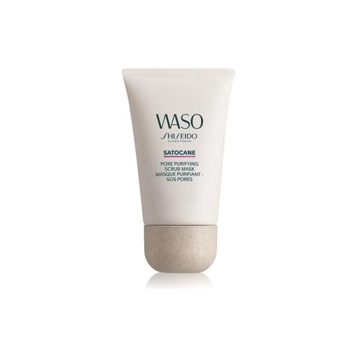 Shiseido waso satocane pore purifying scrub mask maschera viso 50 ml