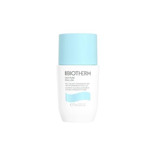 BIOTHERM deo pure deodorante roll-on 75 ml
