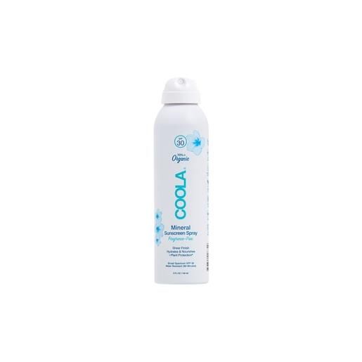 COOLA mineral body spray fagrance-free - spf 30 spray solare 148 ml