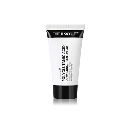 The INKEY List polyglutamic acid dewy sunscreen spf 30 protezione solare 50 ml