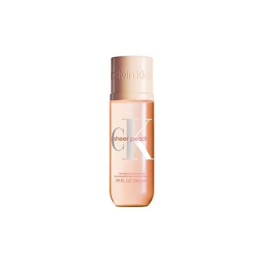 Calvin Klein body mist sheer peach spray per il corpo 236 ml