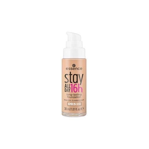 essence stay all day 16h long-lasting fondotinta liquido 30 ml nr. 09.5 - soft buff