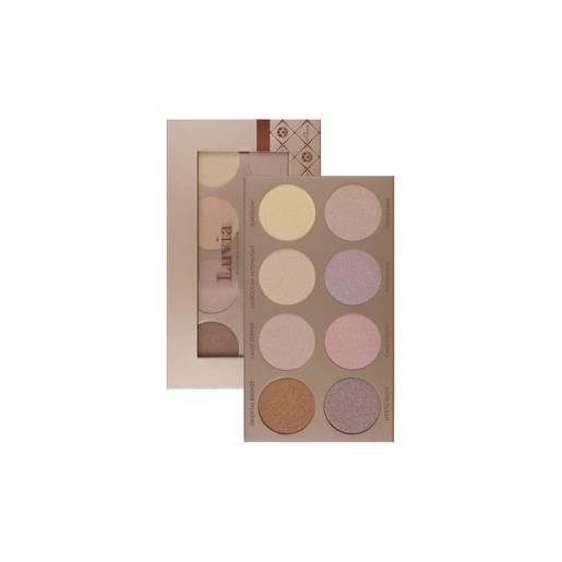 Luvia prime glow palette essential highlighter shades vol. 1 palette make-up 1 pz. 