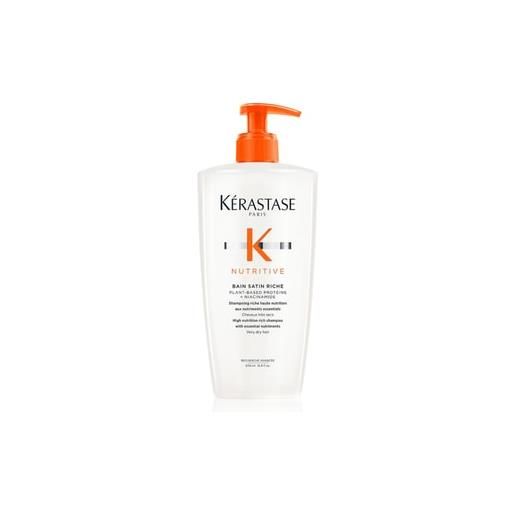 Kérastase nutritive bain satin riche shampoo per capelli 500 ml