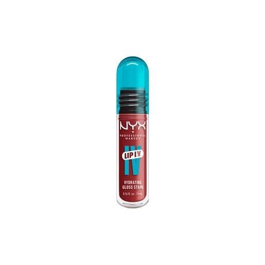 NYX Professional Makeup lip i. V. Hydrating gloss stain lucidalabbra 5 ml drippin' in rose