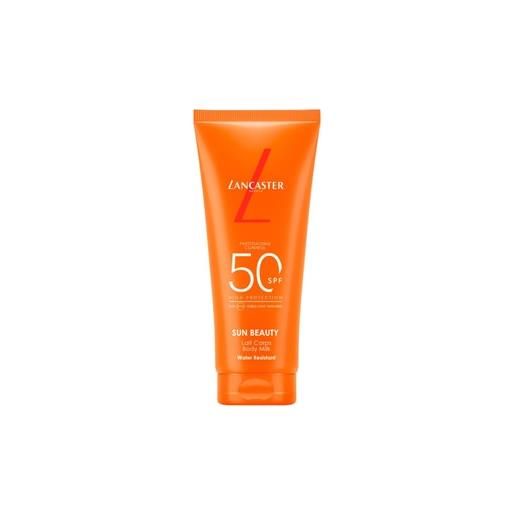 Lancaster sun beauty body milk spf50 latte solare 100 ml
