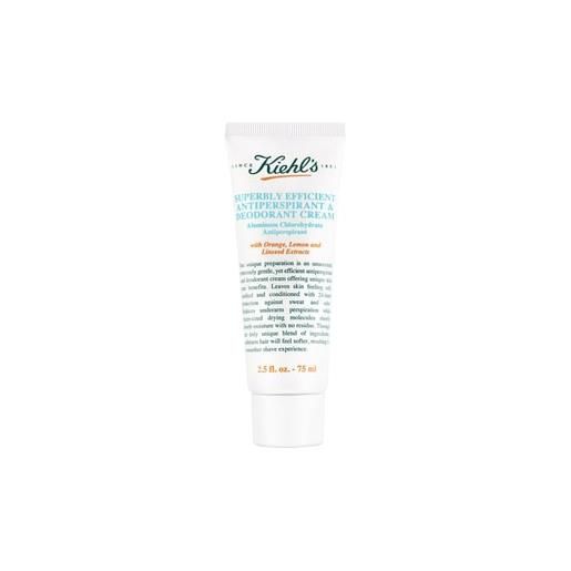 Kiehl's superbly efficient anti-perspirant & deodorant deodorante in crema 75 ml