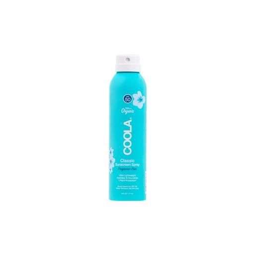 COOLA classic body unscented - spf 50 spray solare 177 ml