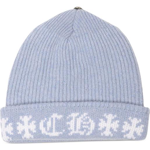 Chrome Hearts berretto big daddy - blu