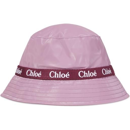 Chloe Kids chloã© kids cappello da pescatore con logo