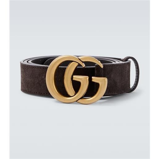 Gucci cintura gg marmont in suede