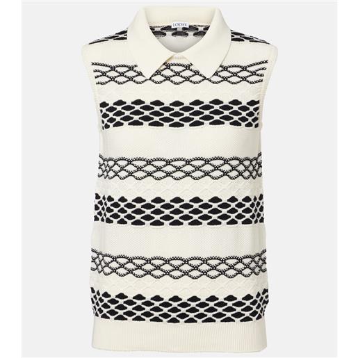 Loewe gilet in cotone