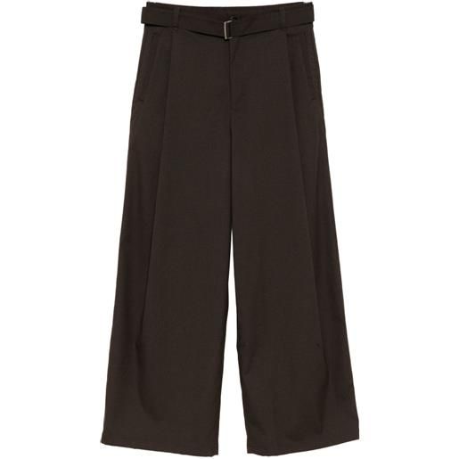 SONGZIO pantaloni con cintura - marrone