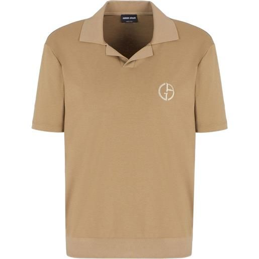 Giorgio Armani t-shirt con logo - toni neutri