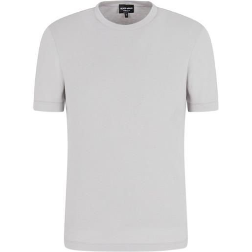 Giorgio Armani t-shirt girocollo - grigio