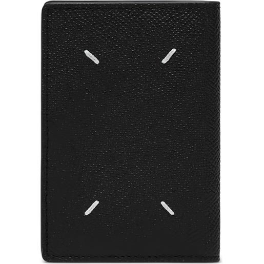 Maison Margiela portacarte four stitches - nero