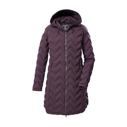 Killtec donna parka trapuntato/parka funzionale con cappuccio kow 14 wmn qltd prk, schwarz, 36, 43306-000