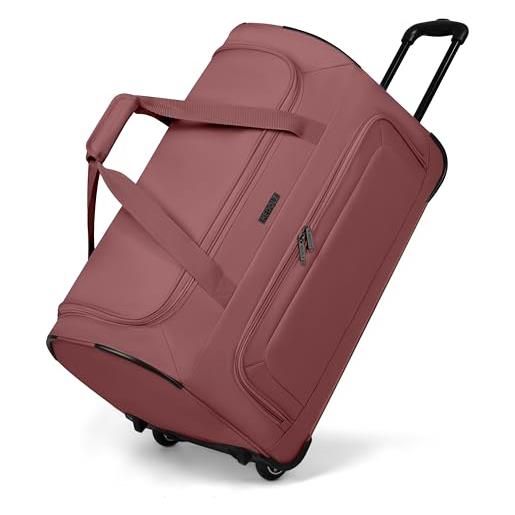 SellerFun Borsa Da Viaggio 23 Litri Con Scomparto Scarpe, Per Palestra, Weekend, Aeroplano, Colore B, 46x20x25 Cm