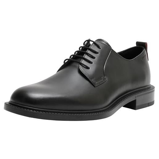 HUGO lysander_derb_pllt, derby shoes uomo, nero, 46 eu