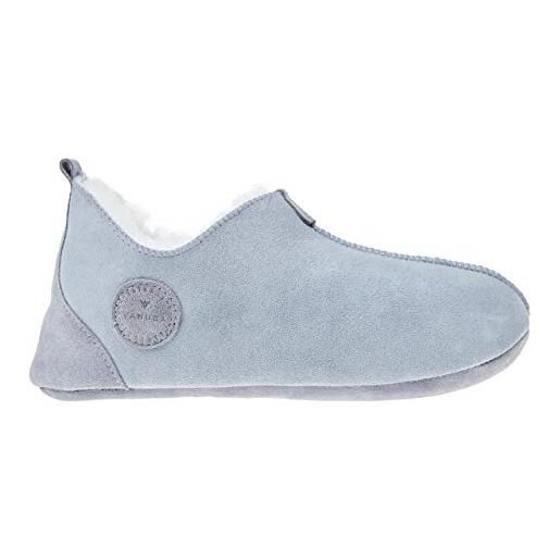 Vanuba pantofole donna taglia oxford. 38 | pantofole fatte a mano in pelle di agnello naturale