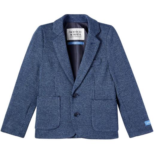 Scotch & Soda Kids blazer a spina di pesce