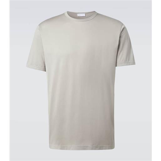 Sunspel t-shirt in jersey di cotone