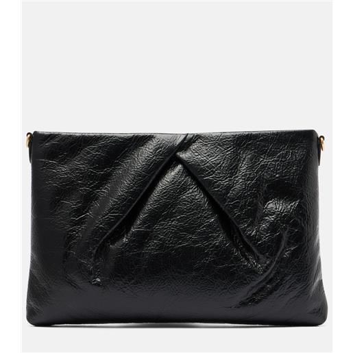 Dries Van Noten clutch in pelle