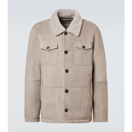 Kiton giacca in suede