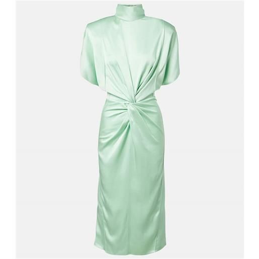 Stella McCartney abito midi in raso