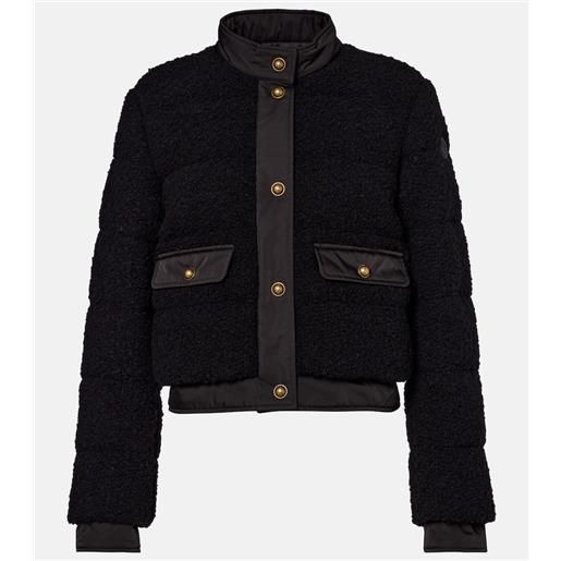 Moncler piumino blandy in tweed