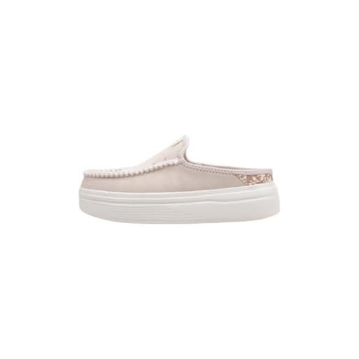 HEYDUDE - wendy espadrille retro palm - scarpe donna slip-on sneakers - mocassini, pale pink/white, 41