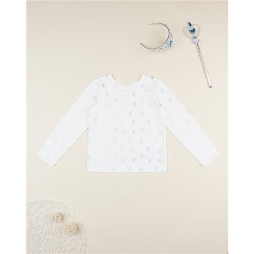 Prénatal t-shirt bimba bianca ballerine allover