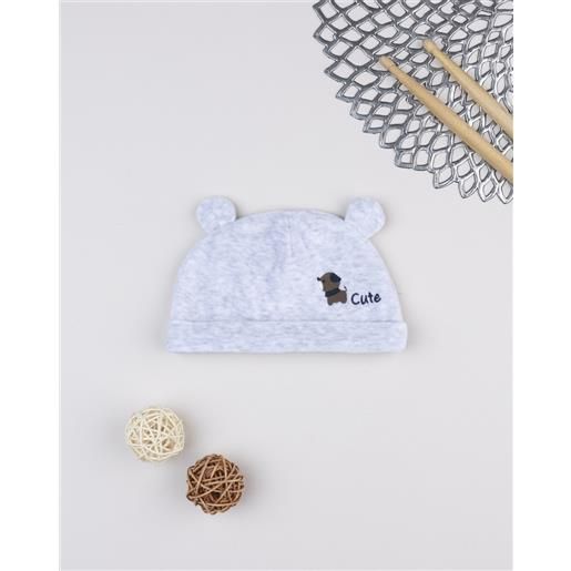 Prénatal berretto bimbo grigio cagnolino