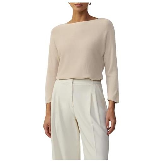 s.Oliver black label 2162426 maglione lavorato a maglia, beige, 52 donna