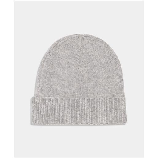 Brooks Brothers cashmere beanie light grey